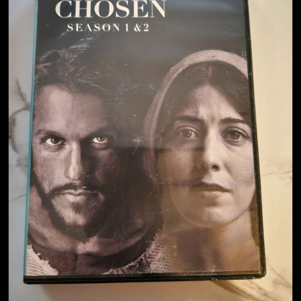 The Chosen Season 1 & 2 DVD Set - Black & White Cover